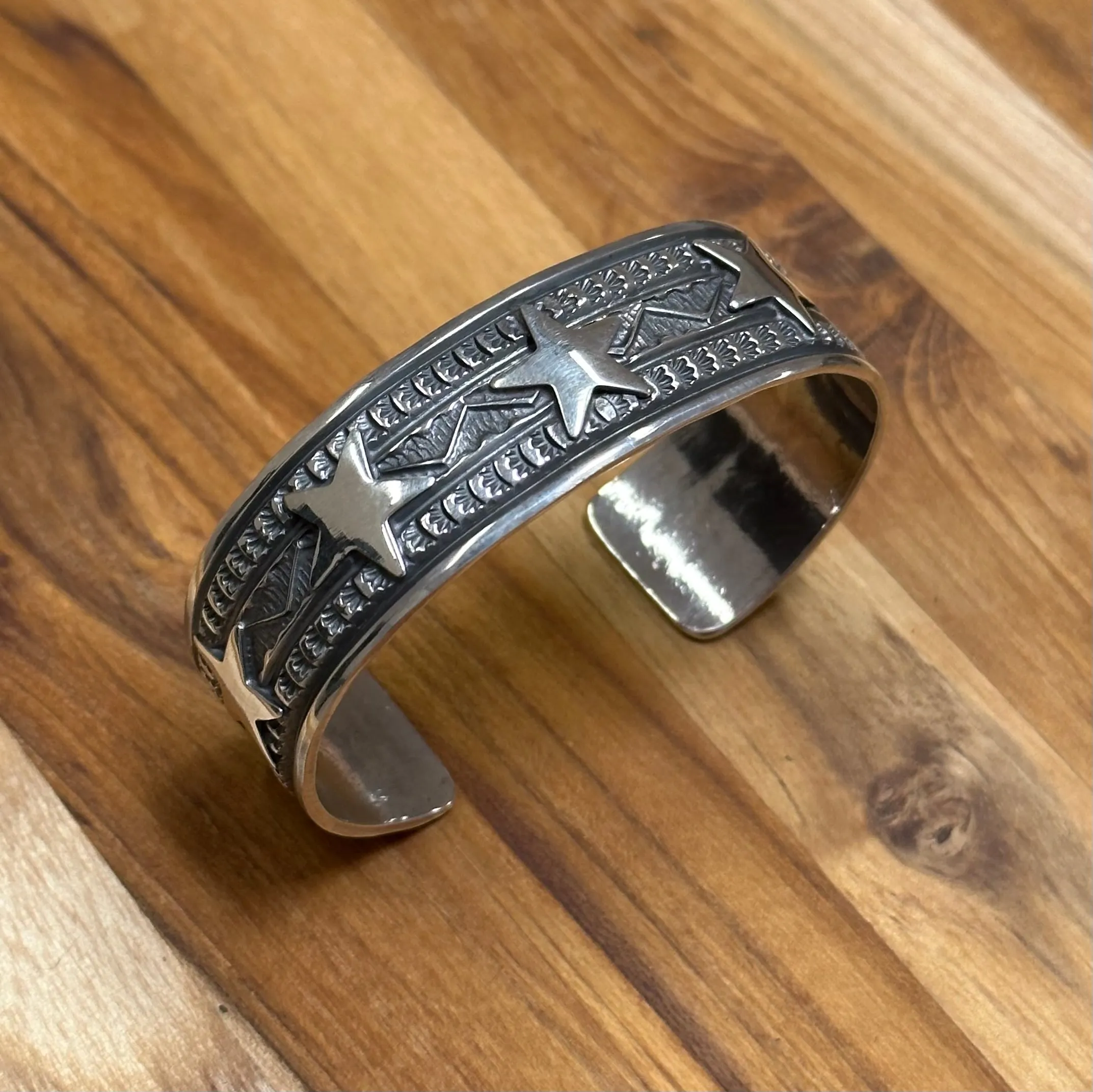 Sterling Silver Star Bracelet