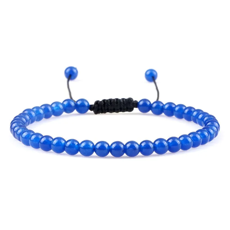 Stone Beads Adjustable Bracelet For Men