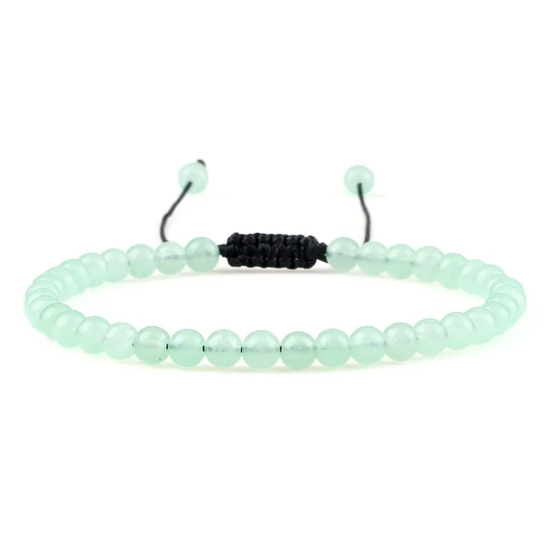 Stone Beads Adjustable Bracelet For Men