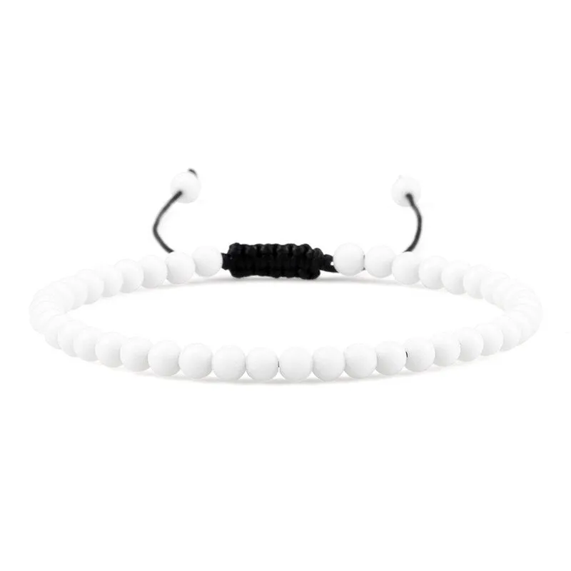 Stone Beads Adjustable Bracelet For Men