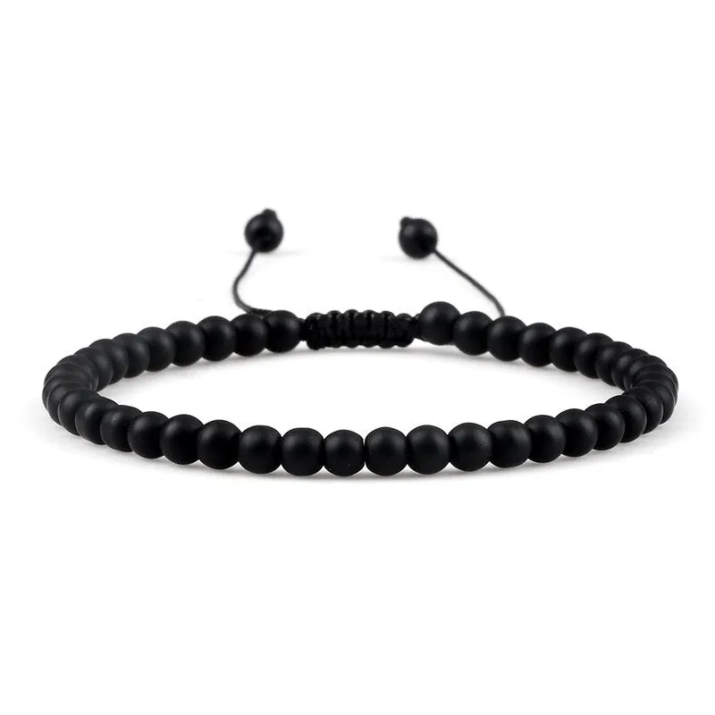 Stone Beads Adjustable Bracelet For Men