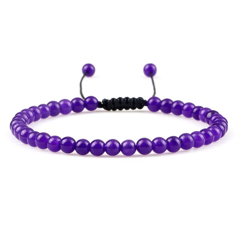 Stone Beads Adjustable Bracelet For Men