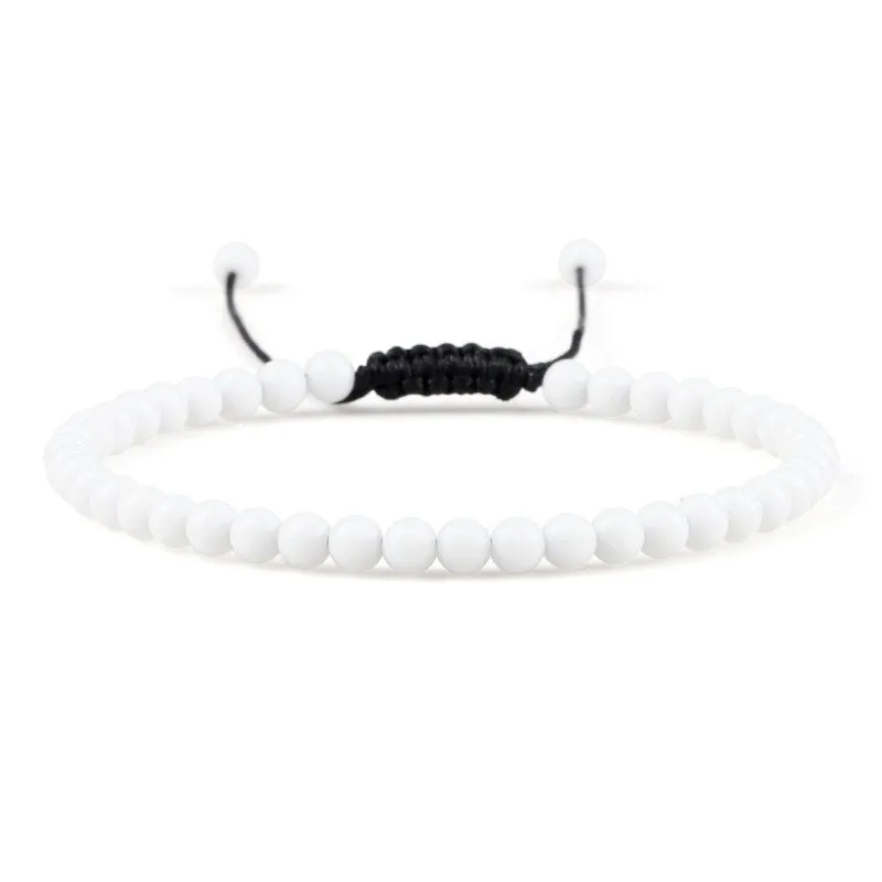 Stone Beads Adjustable Bracelet For Men