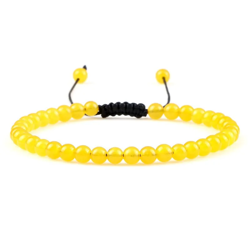 Stone Beads Adjustable Bracelet For Men
