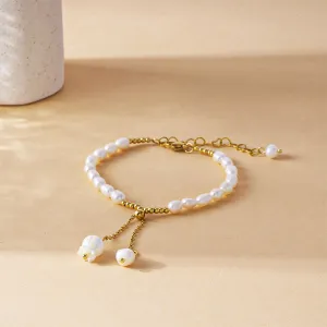 Strings Of Pearl Bracelet