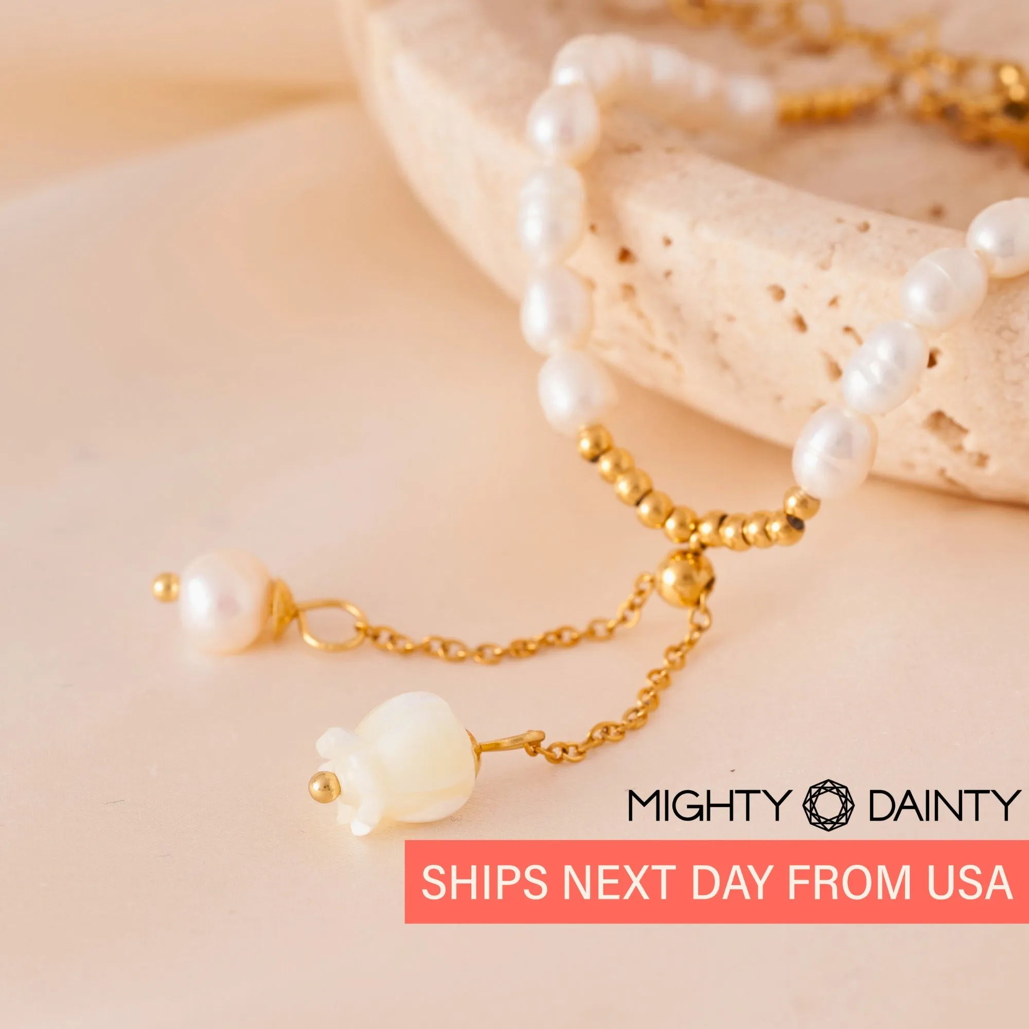 Strings Of Pearl Bracelet