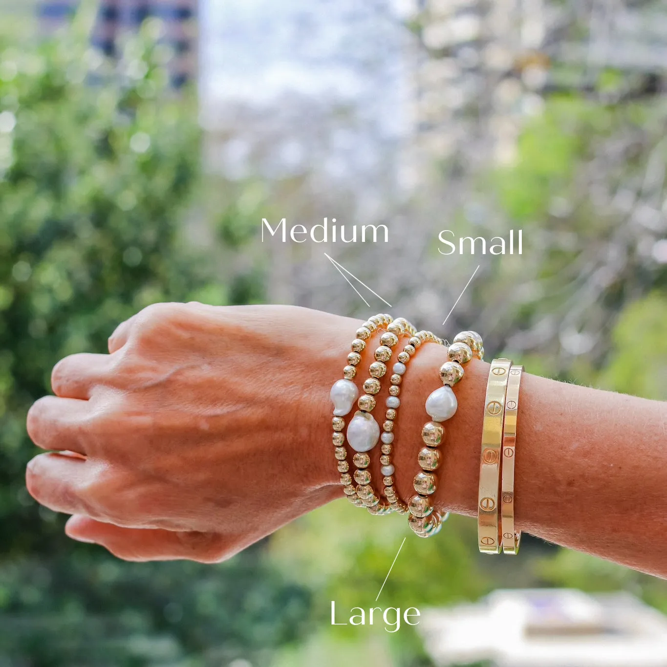 Styled Set: Two 925 Silver Pearl Bracelets   Raven Ring
