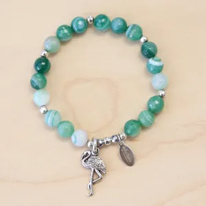 The Ivy - Green Agate Bracelet