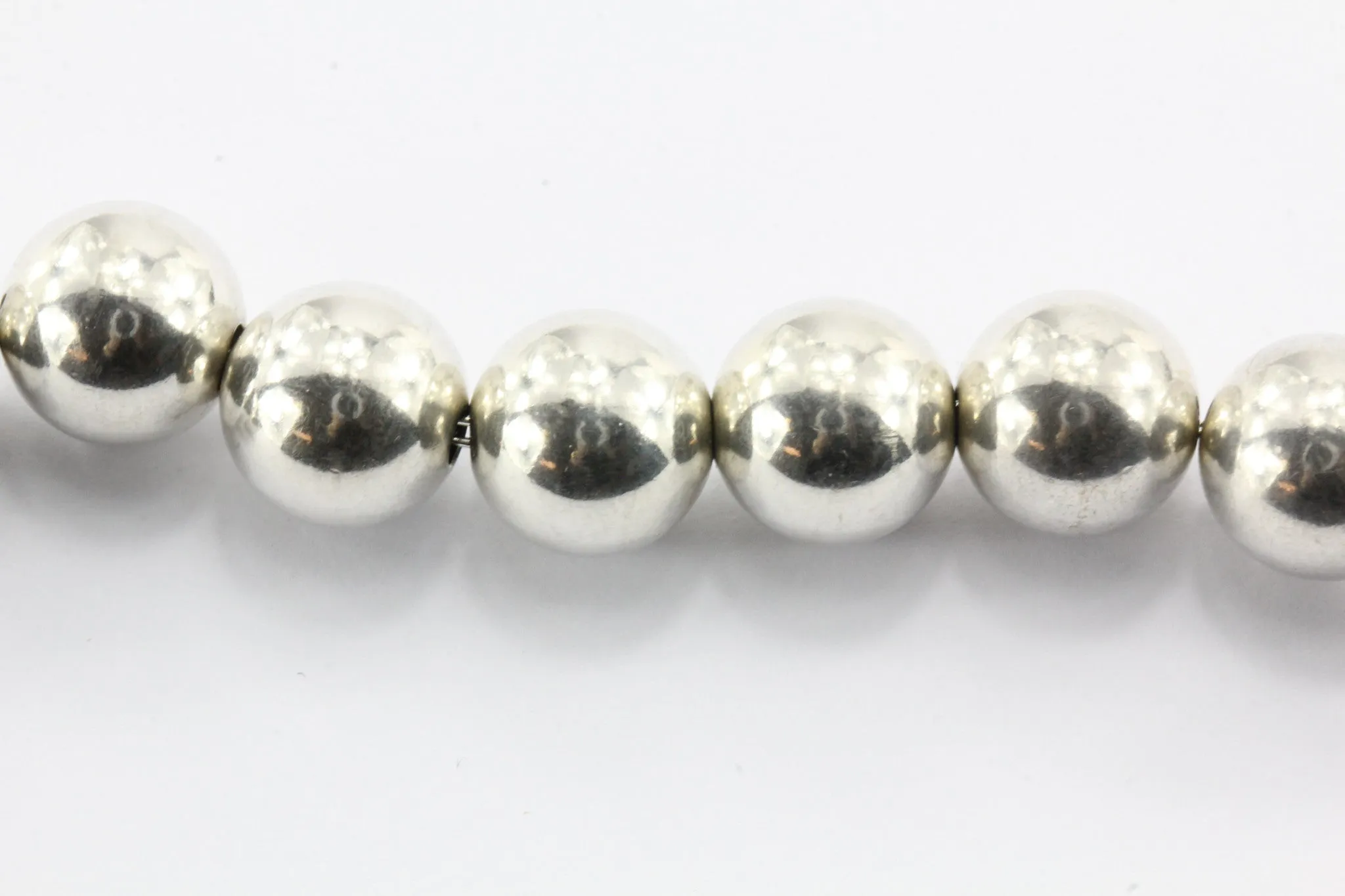Tiffany & Co Sterling Silver Ball Bead Bracelet