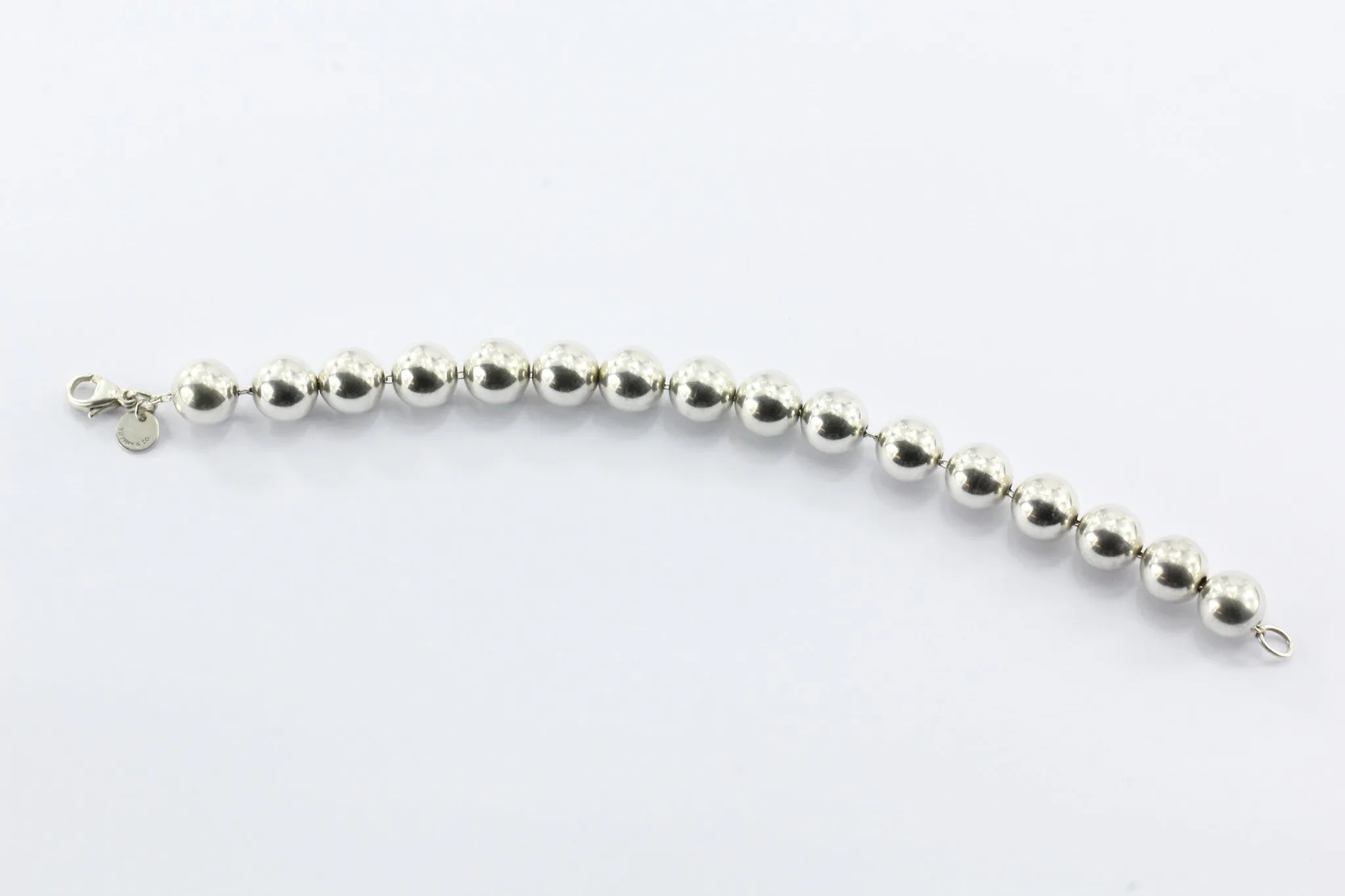 Tiffany & Co Sterling Silver Ball Bead Bracelet