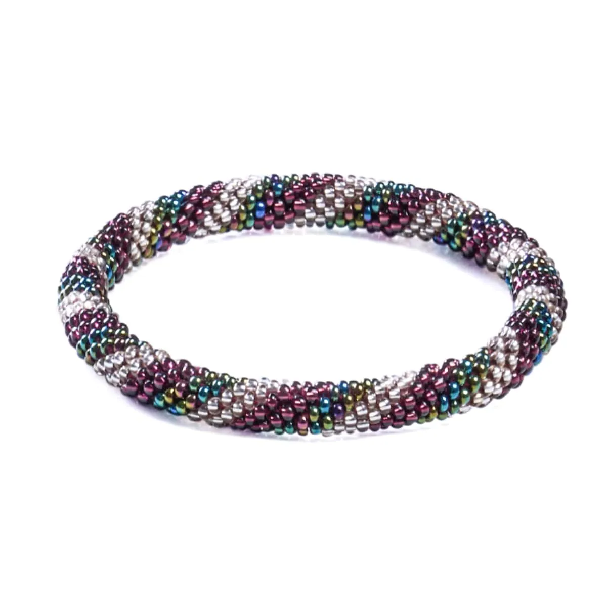 Tinsel Town | Himalayan Glass Bead Bracelet
