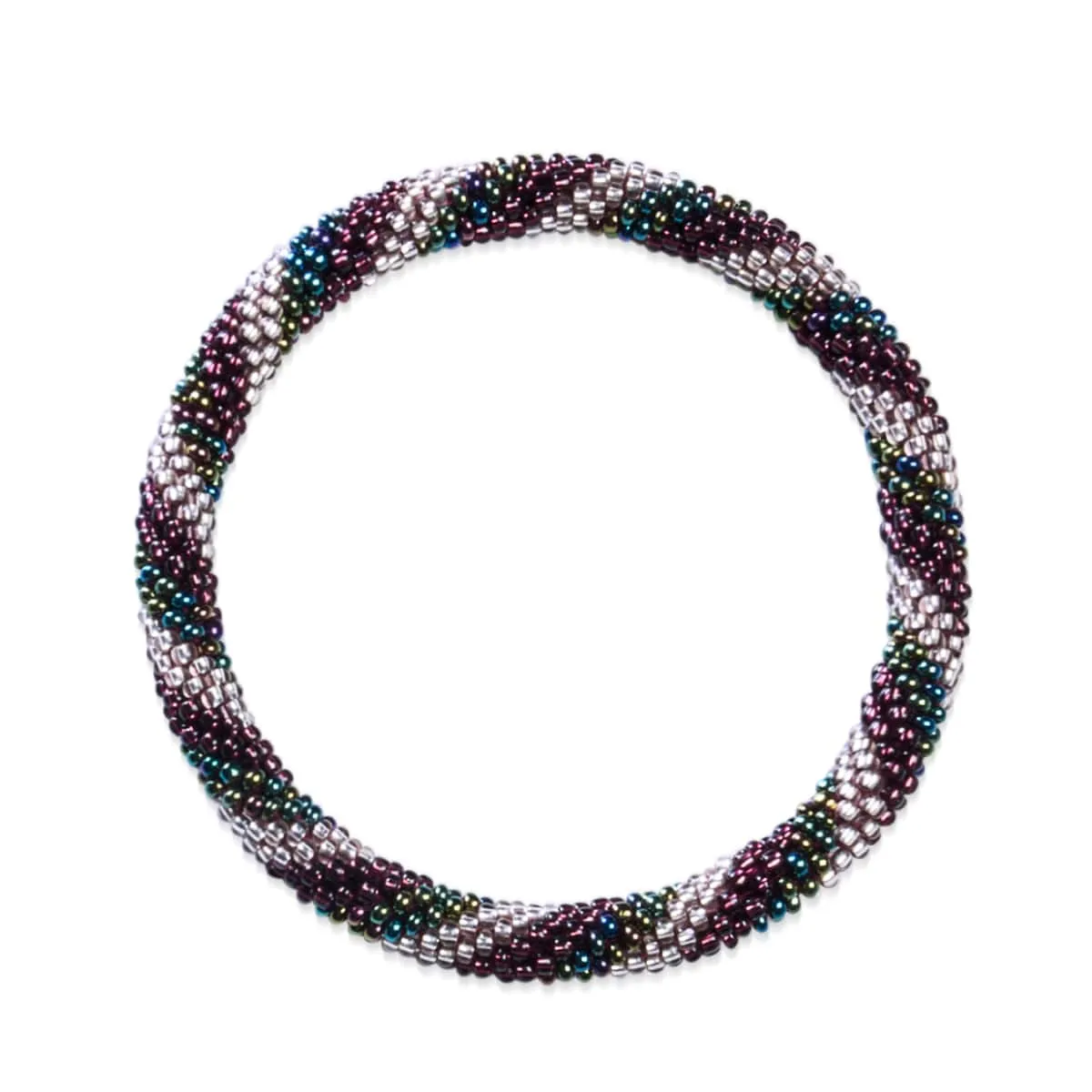 Tinsel Town | Himalayan Glass Bead Bracelet