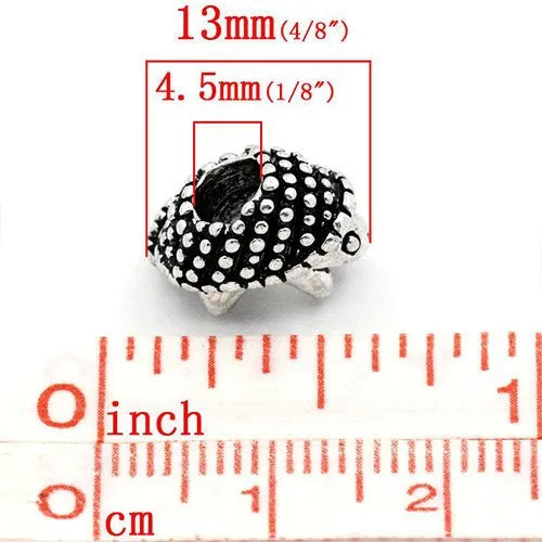 Tortoise/turtle Animal European Bead Compatible for Most European Snake Chain Bracelet