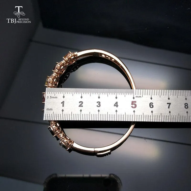Tourmaline 3.5ct Gemstone Bangle