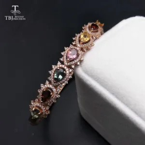 Tourmaline 3.5ct Gemstone Bangle