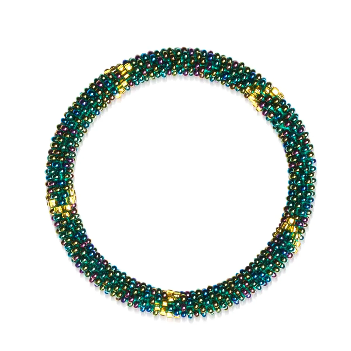 Tropic Whisper | Himalayan Glass Bead Bracelet