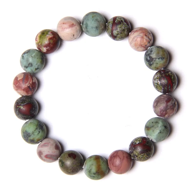 Universe Eight Planets Bracelet Men Natural Stone