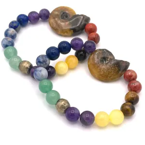 Unlock your Chakra Gemstone Stretch Bracelet MEDIUM