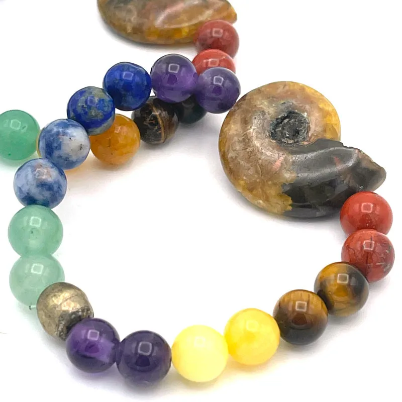 Unlock your Chakra Gemstone Stretch Bracelet MEDIUM