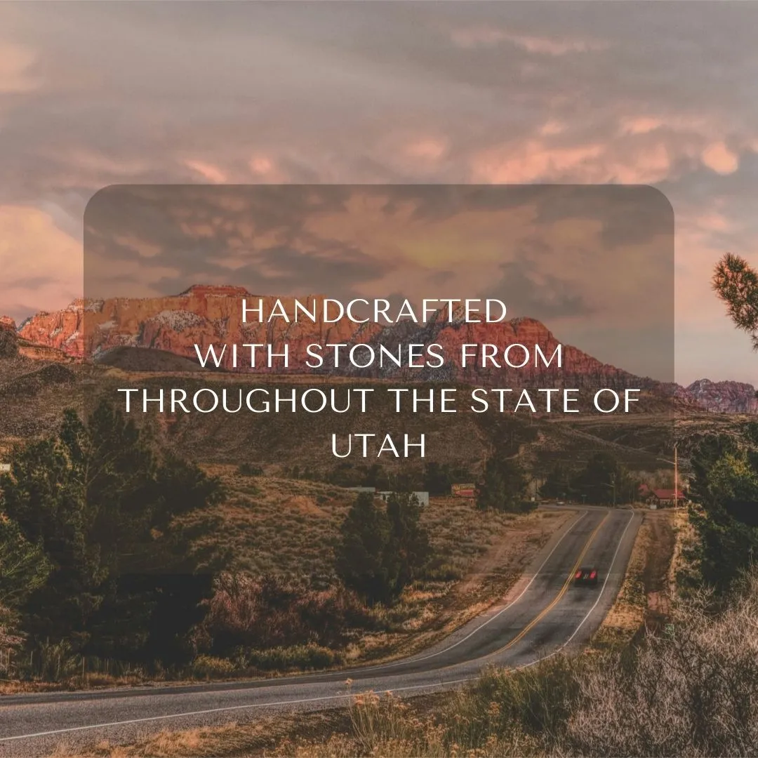 Utah Stones   Ruby in Zoisite