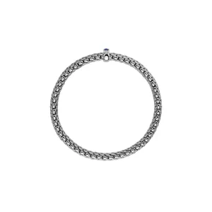 Vendome 18K White Gold Diamond & Sapphire Flex'it Bracelet