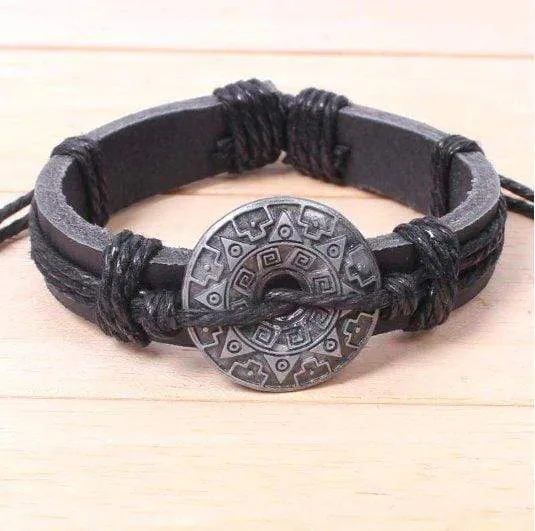 Viking Leather Bracelet