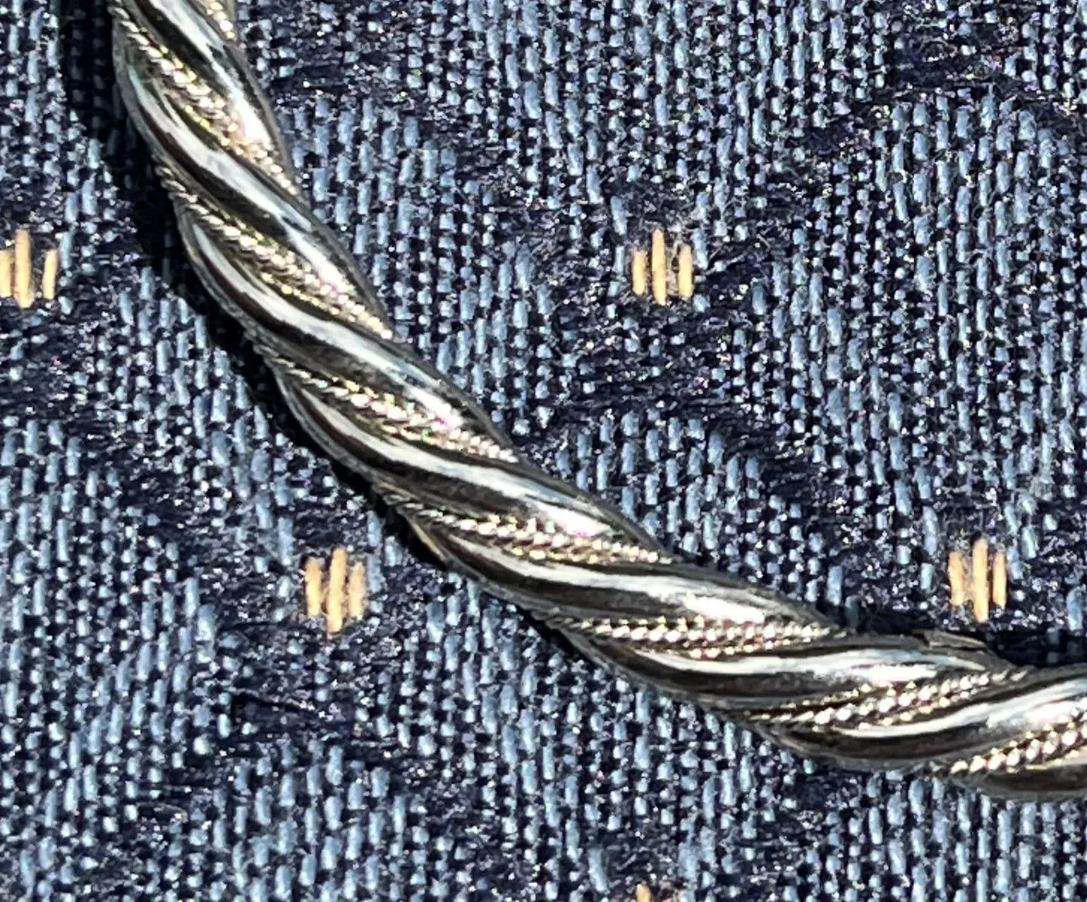 Viking Silver Wire Wrapped Bracelet