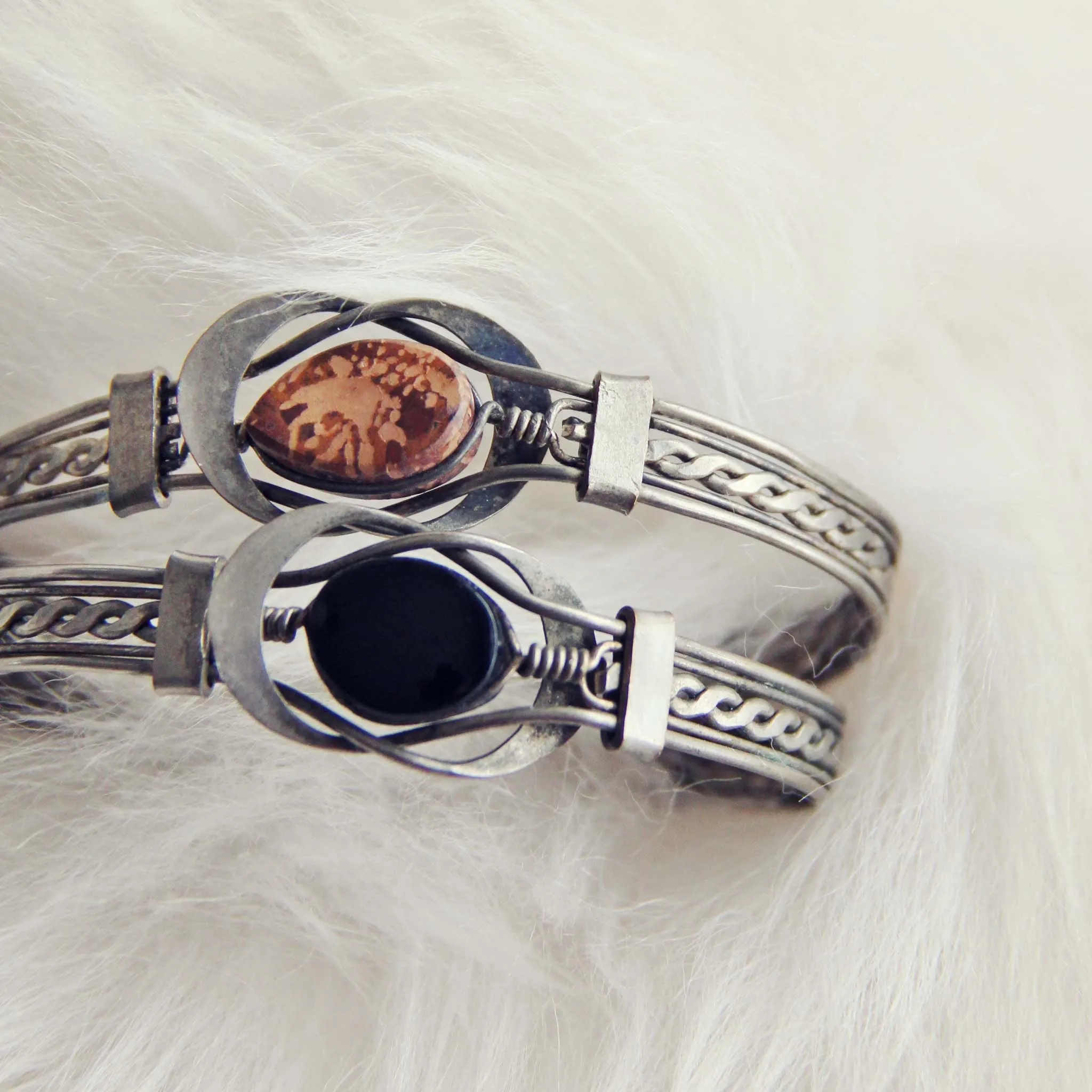 Vintage Boho Stacking Bracelets