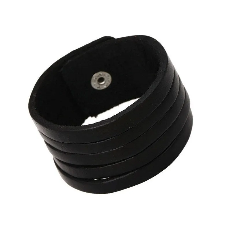 Vintage Punk Retro Multilayer Leather Bracelet