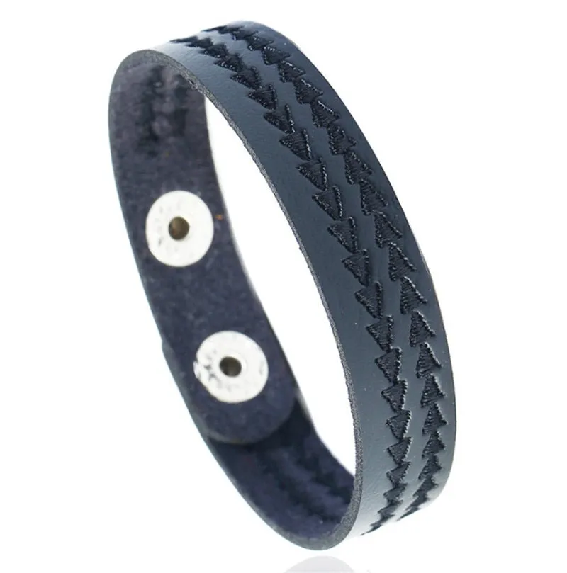 Vintage Punk Retro Multilayer Leather Bracelet