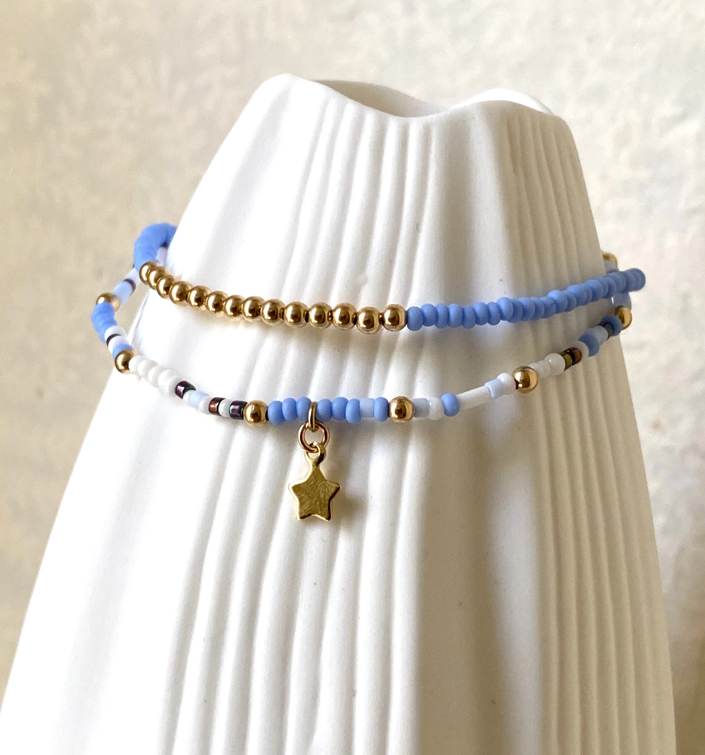 Wisteria Bracelet Duo