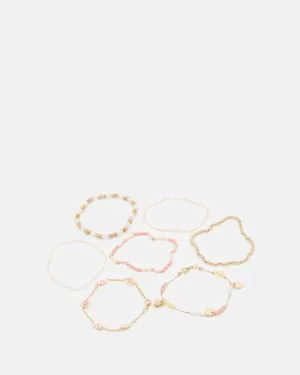 Women Gold Embellished Bracelets