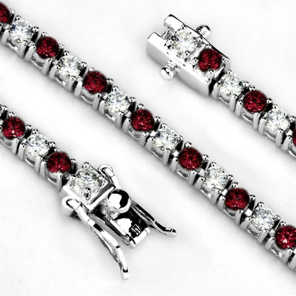 Women's Bracelets 46902 - Rhodium Brass Bracelet with