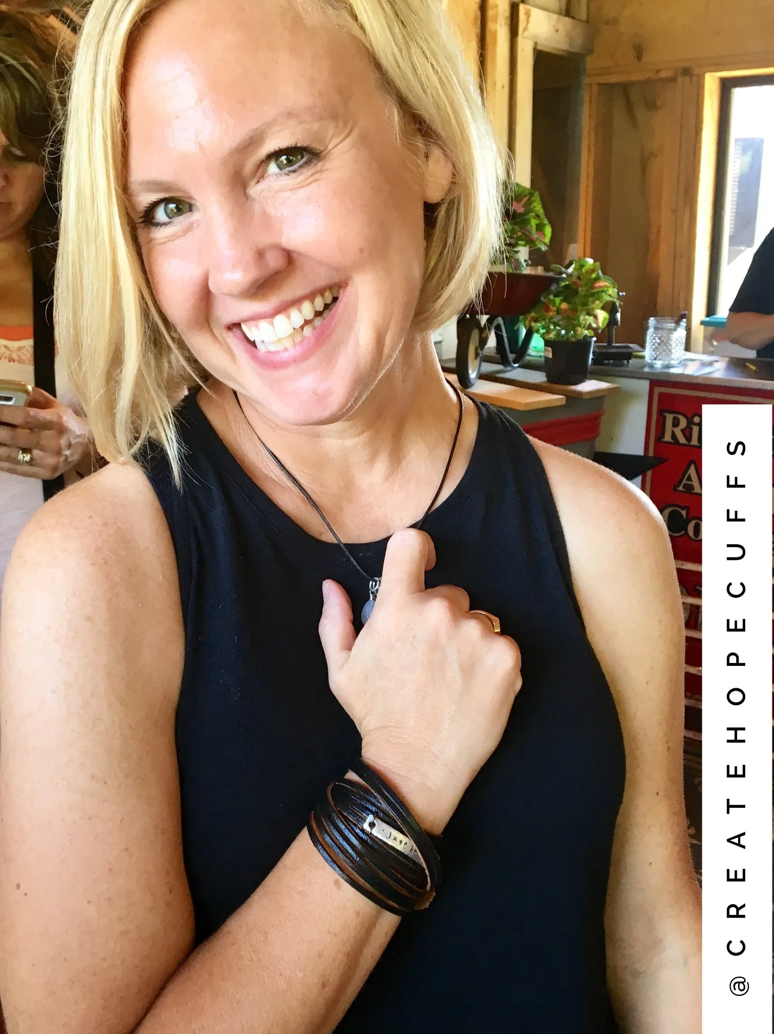WONDER WOMAN Leather & Bronze Wrap Bracelet | Adjustable