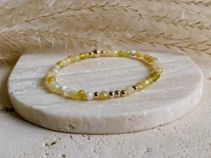 Yellow Opal Illumination Bracelet