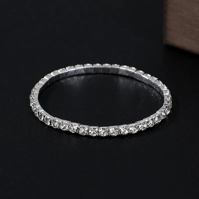 Zircon 18K Gold Plated Rhinestones Bracelets (For AU/UK/USA only)