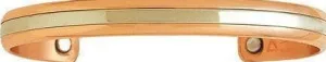 ZJBA83. Copper Magnetic Two Worlds Bracelet (Unisex Size Large). B16